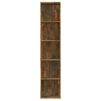 Libreria Rovere Fumo 40x30x189 cm in Legno Multistratocod mxl 121076