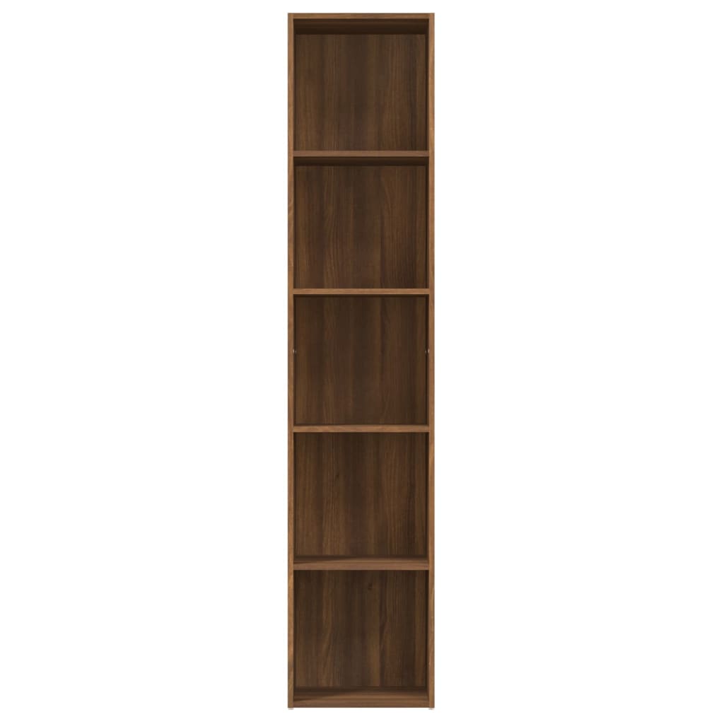 Libreria Rovere Marrone 40x30x189 cm in Legno Multistrato cod mxl 66275