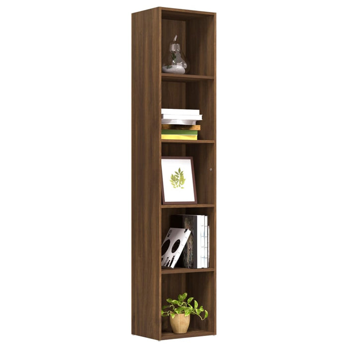 Libreria Rovere Marrone 40x30x189 cm in Legno Multistrato cod mxl 66275