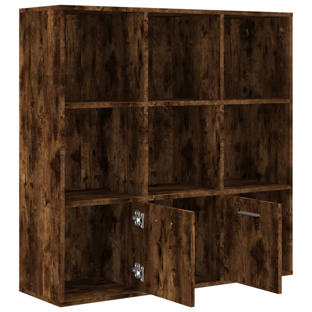 Libreria Rovere Fumo 98x30x98 cm cod mxl 20712