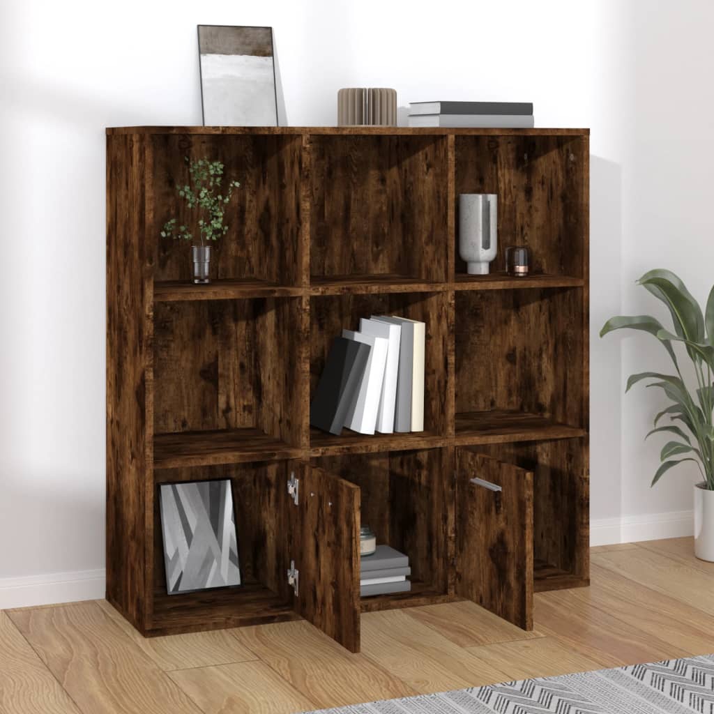 Libreria Rovere Fumo 98x30x98 cm cod mxl 20712