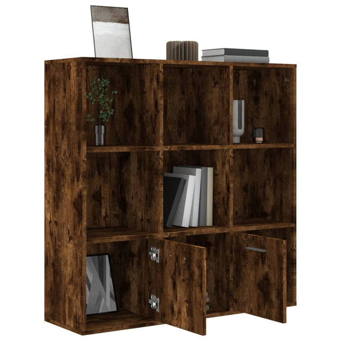 Libreria Rovere Fumo 98x30x98 cm cod mxl 20712