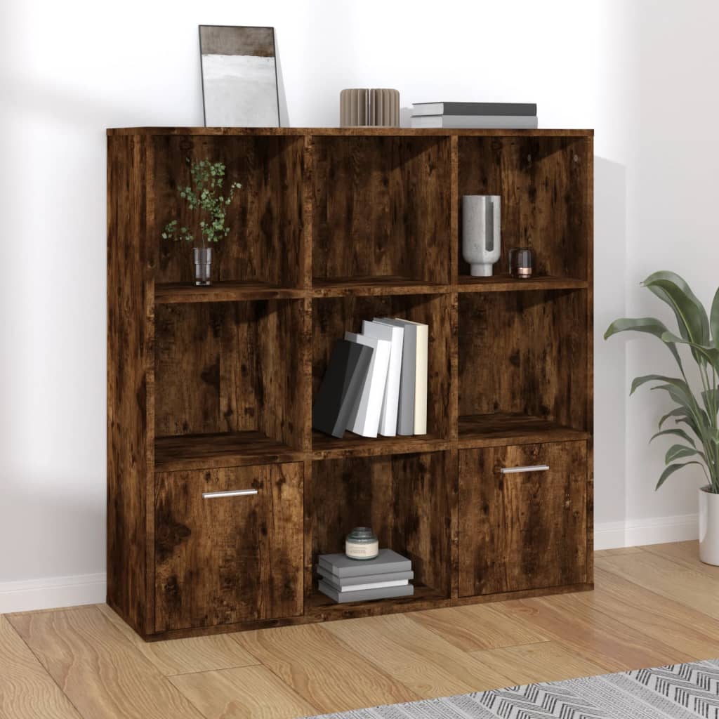 Libreria Rovere Fumo 98x30x98 cm cod mxl 20712