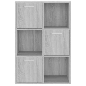 Mobile Contenitore Grigio Sonoma 60x29,5x90 cm