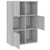 Mobile Contenitore Grigio Sonoma 60x29,5x90 cm 815454