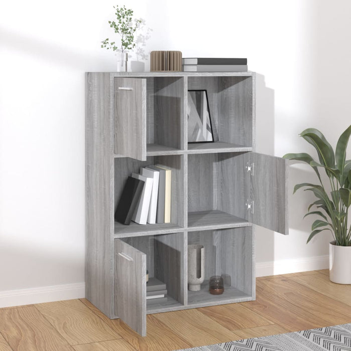 Mobile Contenitore Grigio Sonoma 60x29,5x90 cm 815454