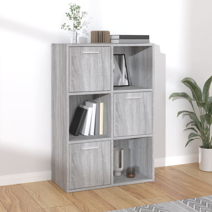 Mobile Contenitore Grigio Sonoma 60x29,5x90 cm 815454