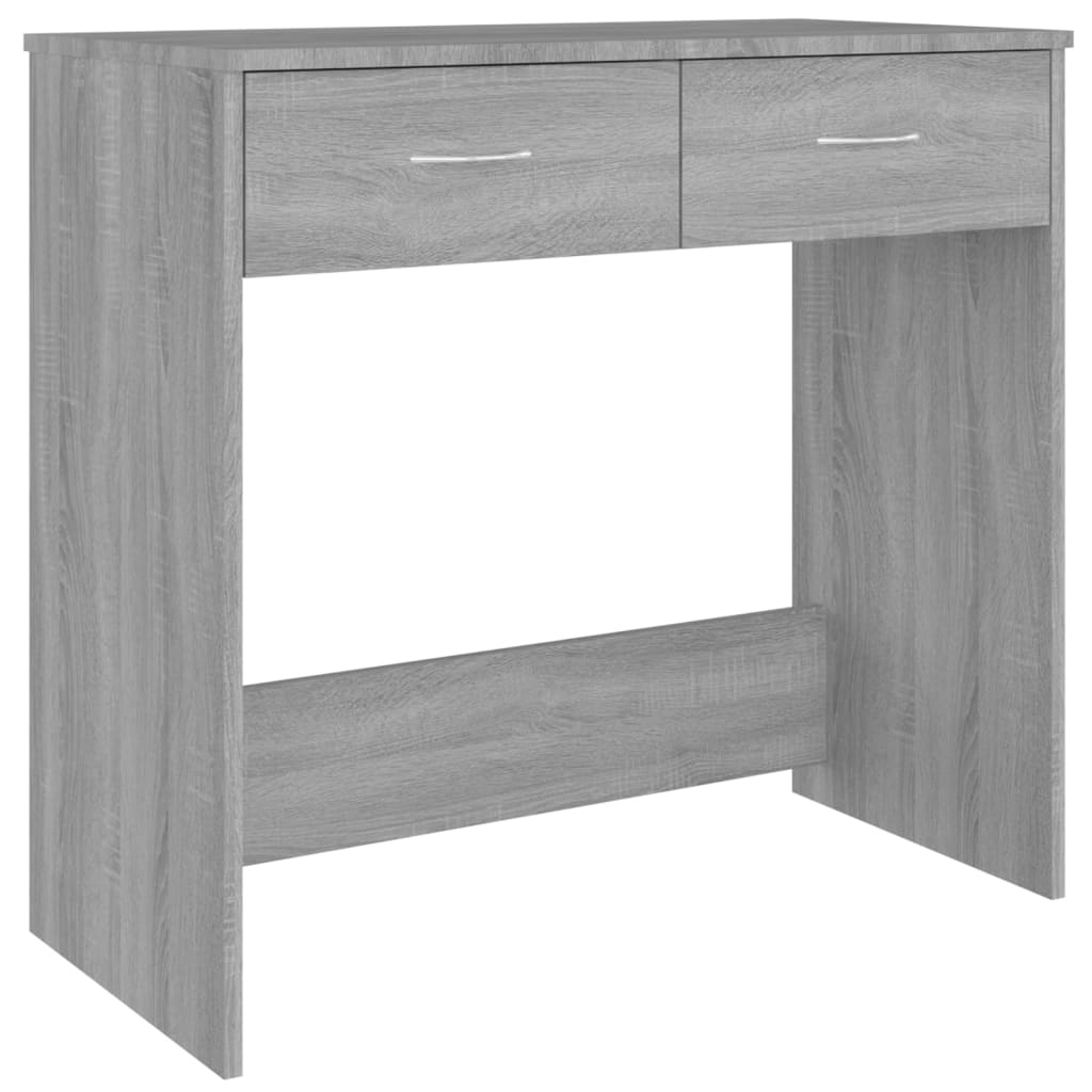 Scrivania Grigio Sonoma 80x40x75 cm in Legno Multistratocod mxl 126946