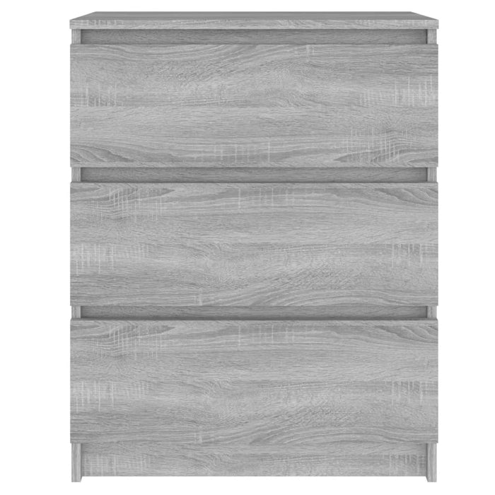 Credenza Grigio Sonoma 60x35x76 cm in Legno Multistrato cod mxl 47738