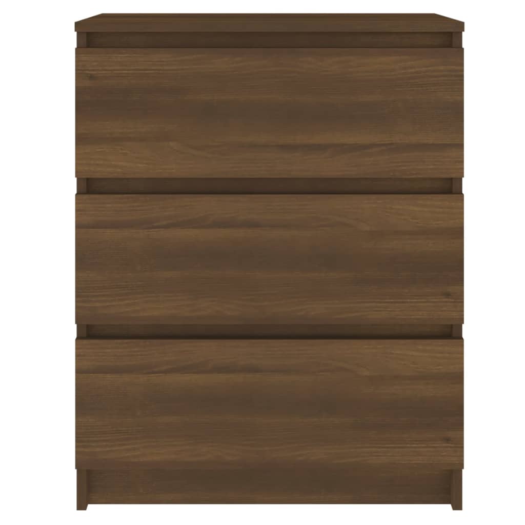 Credenza Rovere Marrone 60x35x76 cm in Legno Ingegnerizzato cod mxl 13010