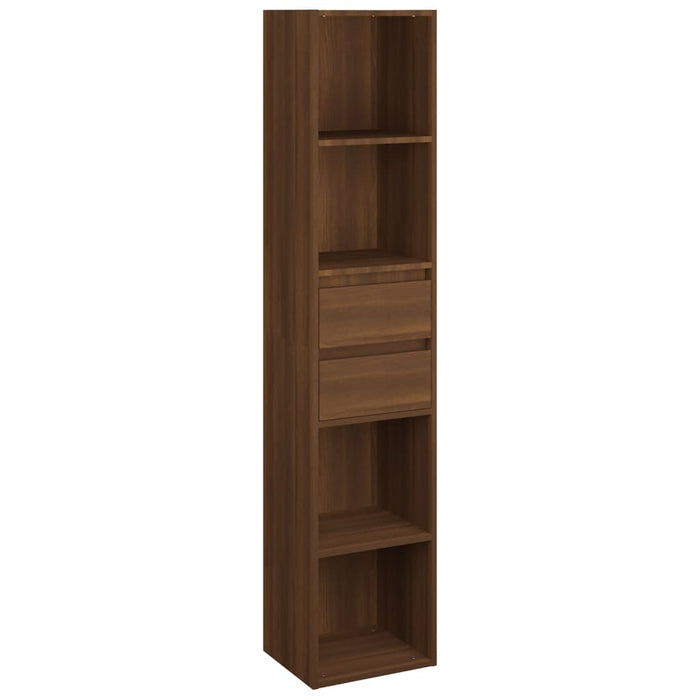 Libreria Rovere Marrone 36x30x171 cm in Legno Multistrato cod mxl 33785