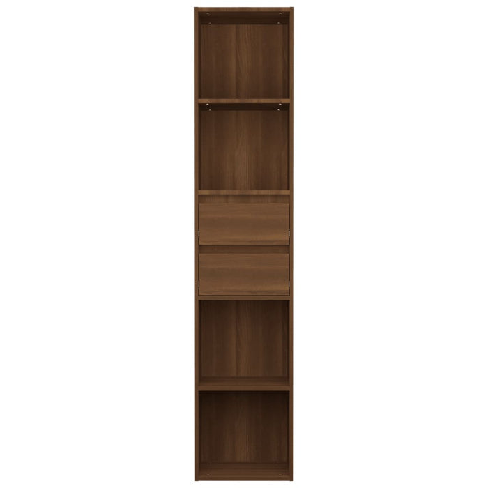 Libreria Rovere Marrone 36x30x171 cm in Legno Multistrato cod mxl 33785