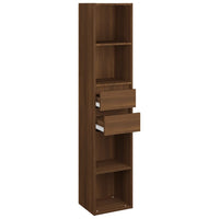 Libreria Rovere Marrone 36x30x171 cm in Legno Multistrato cod mxl 33785