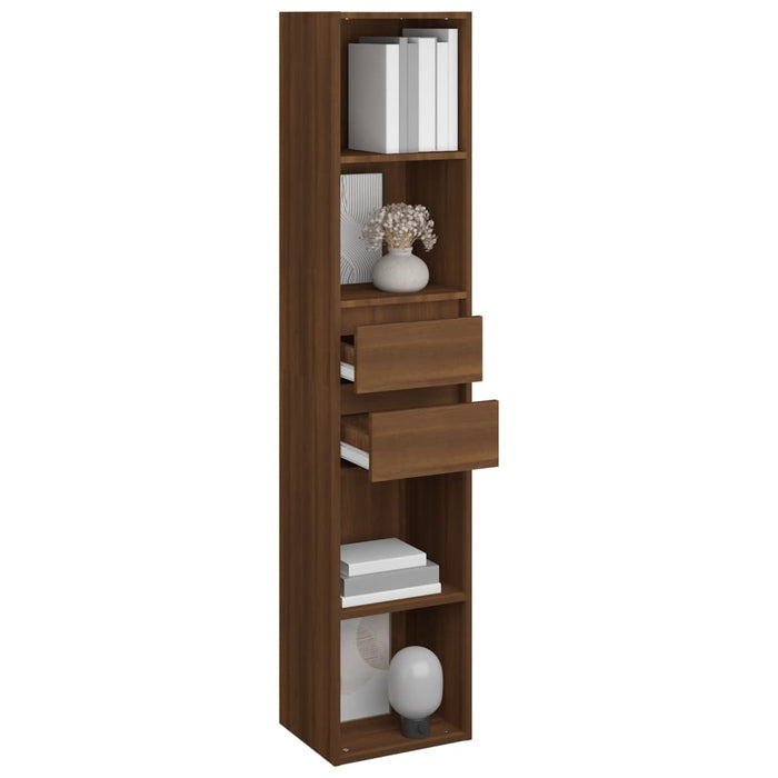 Libreria Rovere Marrone 36x30x171 cm in Legno Multistrato cod mxl 33785