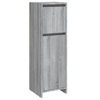 Armadietto Bagno Grigio Sonoma 30x30x95 cm in Legno Multistrato cod mxl 13267