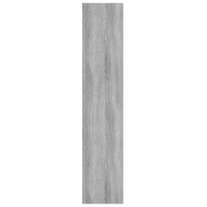 Mensola a Muro Grigio Sonoma 90x16x78 cm in Legno Multistrato cod mxl 53929