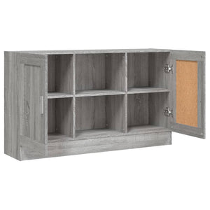 Credenza Grigio Sonoma 120x30,5x70 cm in Legno Multistrato