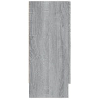 Mobile Vetrina Grigio Sonoma 120x30,5x70 cm Legno Multistrato cod mxl 7720