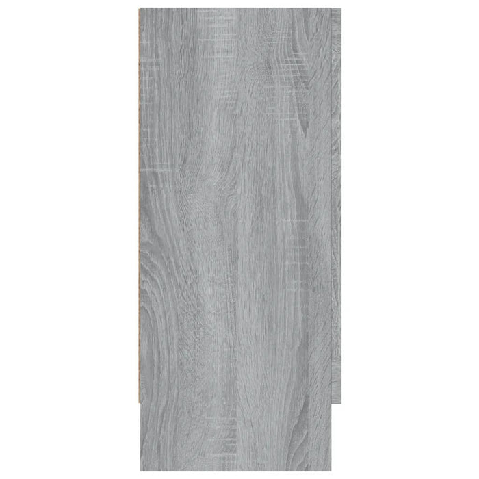 Mobile Vetrina Grigio Sonoma 120x30,5x70 cm Legno Multistrato cod mxl 7720