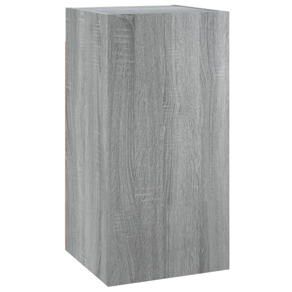 Mobili TV 2 pz Grigio Sonoma 30,5x30x60 cm in Legno Multistrato cod mxl 18300