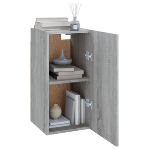 Mobili TV 2 pz Grigio Sonoma 30,5x30x60 cm in Legno Multistrato 815744