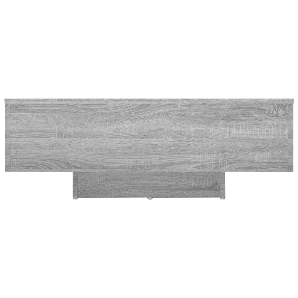 Tavolino da Salotto Grigio Sonoma 85x55x31 cm Legno Multistrato