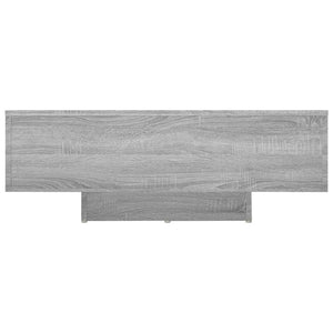 Tavolino da Salotto Grigio Sonoma 85x55x31 cm Legno Multistrato