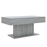 Tavolino da Salotto Grigio Sonoma 96x50x45 cm Legno Multistrato cod mxl 9396