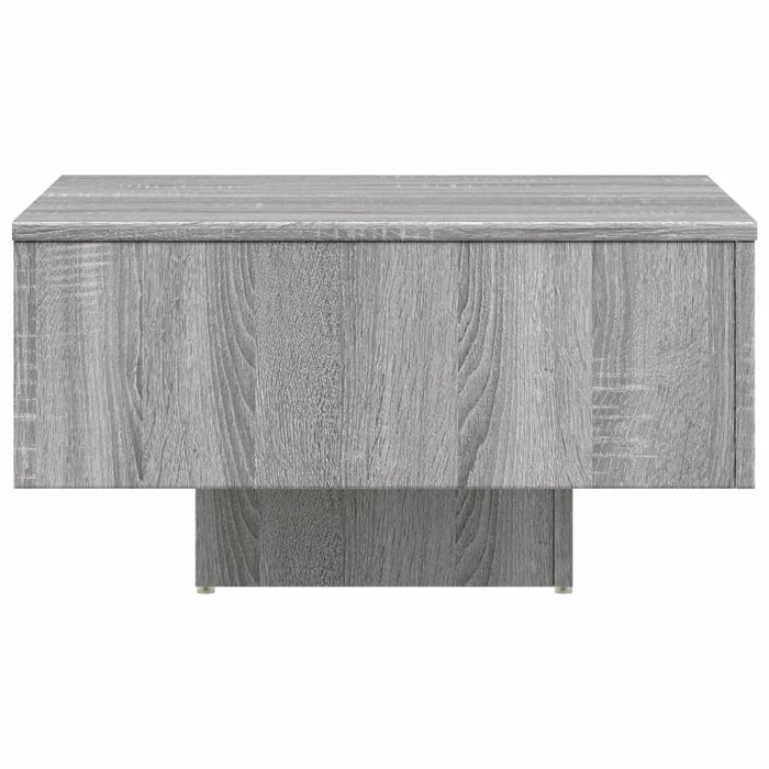 Tavolino Salotto Grigio Sonoma 60x60x31,5 cm Legno Multistrato cod mxl 12612