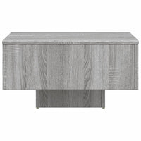 Tavolino Salotto Grigio Sonoma 60x60x31,5 cm Legno Multistrato 815838