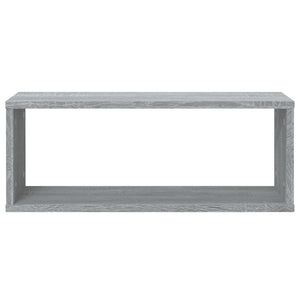 Mensole Cubo Muro 4 pz Grigio Sonoma 60x15x23 Legno Multistrato cod mxl 46070