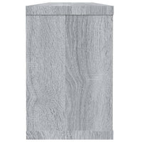 Mensole Cubo Muro 6 pz Grigio Sonoma 60x15x23 Legno Multistrato cod mxl 32868