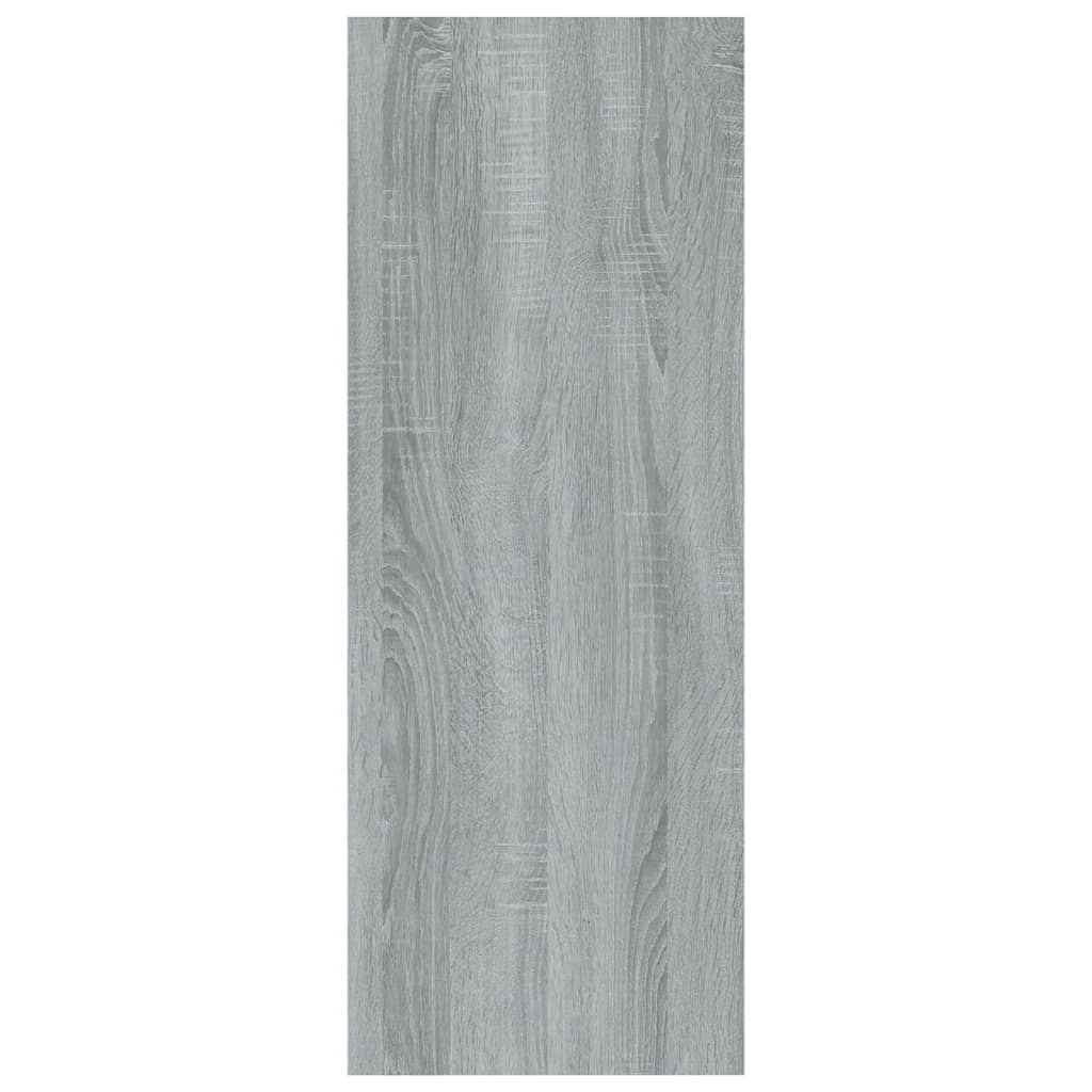 Tavolino Consolle Grigio Sonoma 78x30x80 cm Legno Multistrato cod mxl 10290