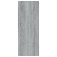 Tavolino Consolle Grigio Sonoma 78x30x80 cm Legno Multistrato cod mxl 10290