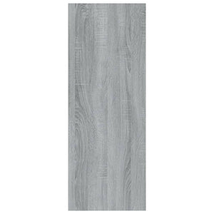 Tavolino Consolle Grigio Sonoma 78x30x80 cm Legno Multistrato cod mxl 10290