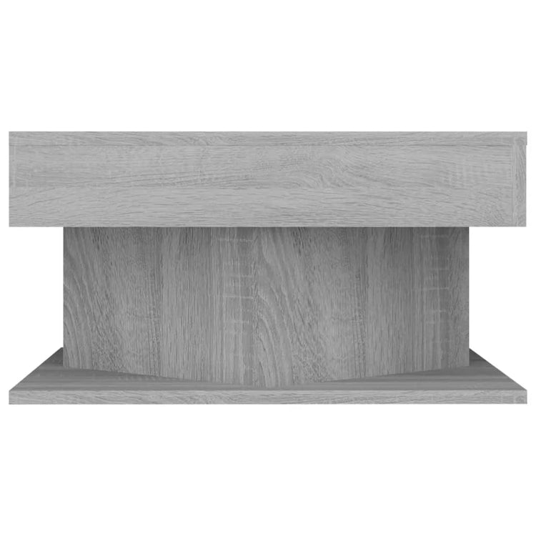 Tavolino da Salotto Grigio Sonoma 57x57x30 cm Legno Multistrato cod mxl 9810