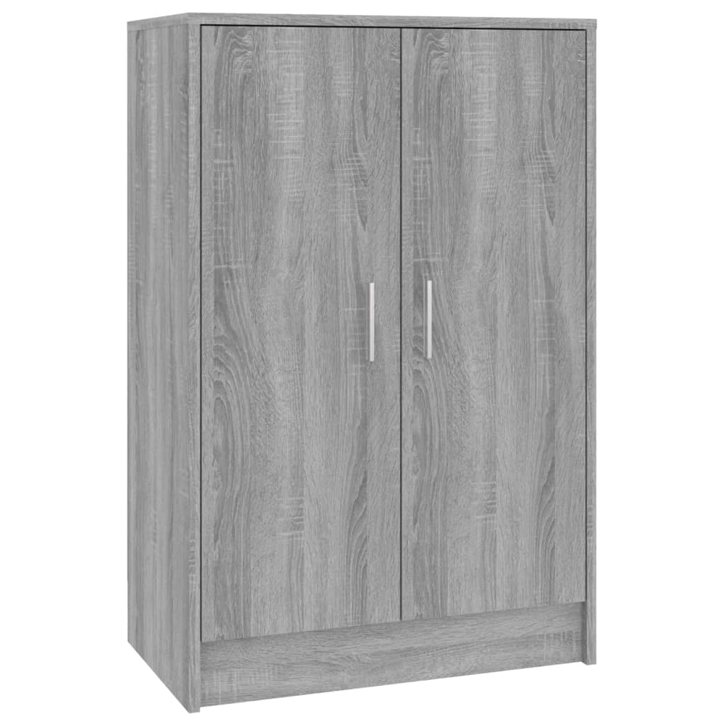 Scarpiera Grigio Sonoma 60x35x92 cm in Legno Multistrato 816012