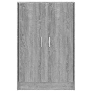 Scarpiera Grigio Sonoma 60x35x92 cm in Legno Multistrato cod mxl 52568