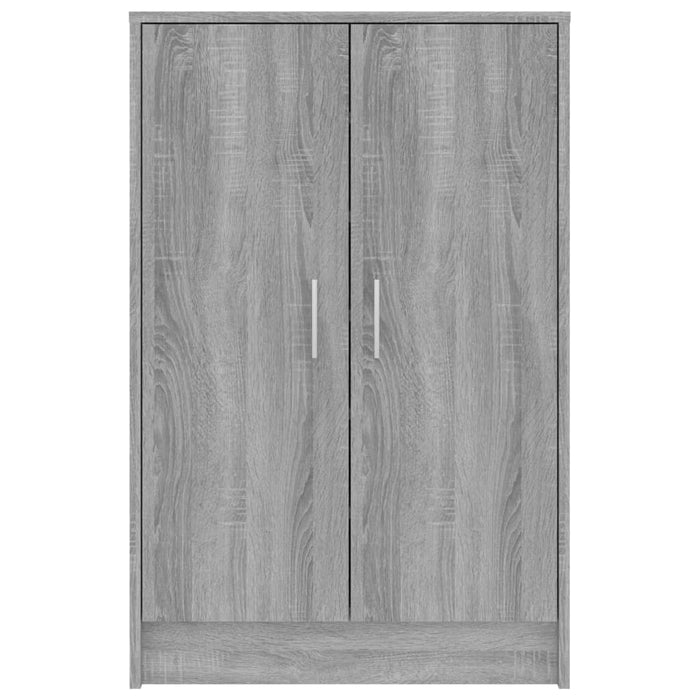 Scarpiera Grigio Sonoma 60x35x92 cm in Legno Multistrato cod mxl 52568