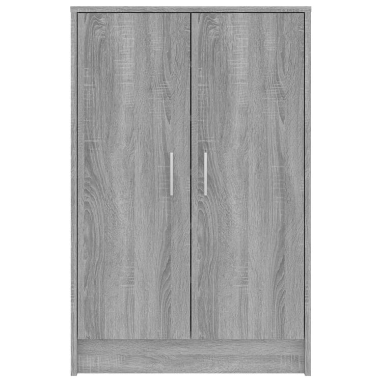 Scarpiera Grigio Sonoma 60x35x92 cm in Legno Multistrato cod mxl 52568