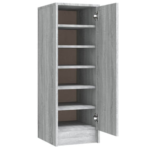 Scarpiera Grigio Sonoma 32x35x92 cm in Legno Multistratocod mxl 81768