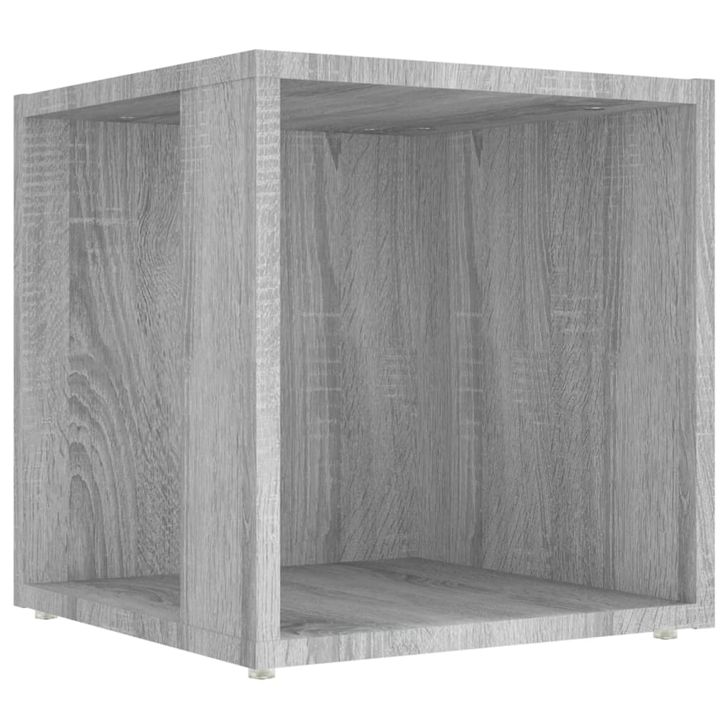 Tavolino Salotto Grigio Sonoma 33x33x34,5 cm Legno Multistrato 816021