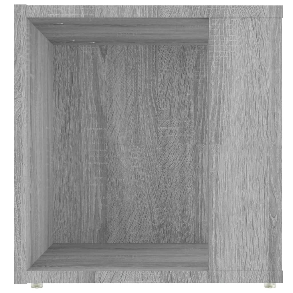 Tavolino Salotto Grigio Sonoma 33x33x34,5 cm Legno Multistrato 816021