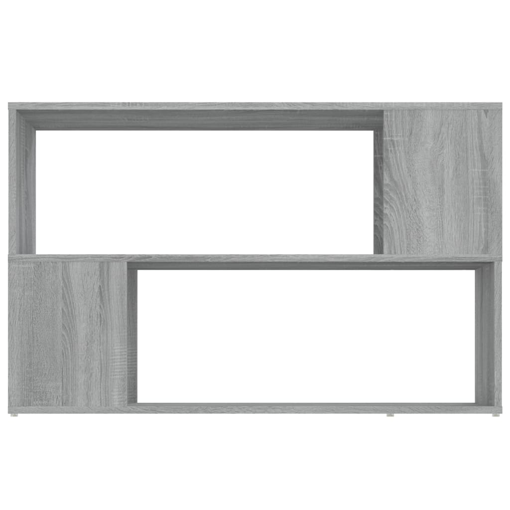 Libreria Grigio Sonoma 100x24x63 cm in Legno Multistrato 816039