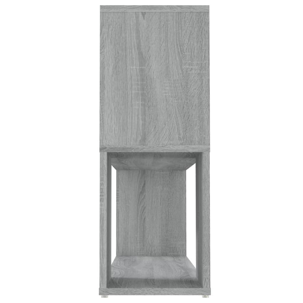 Libreria Grigio Sonoma 100x24x63 cm in Legno Multistrato 816039