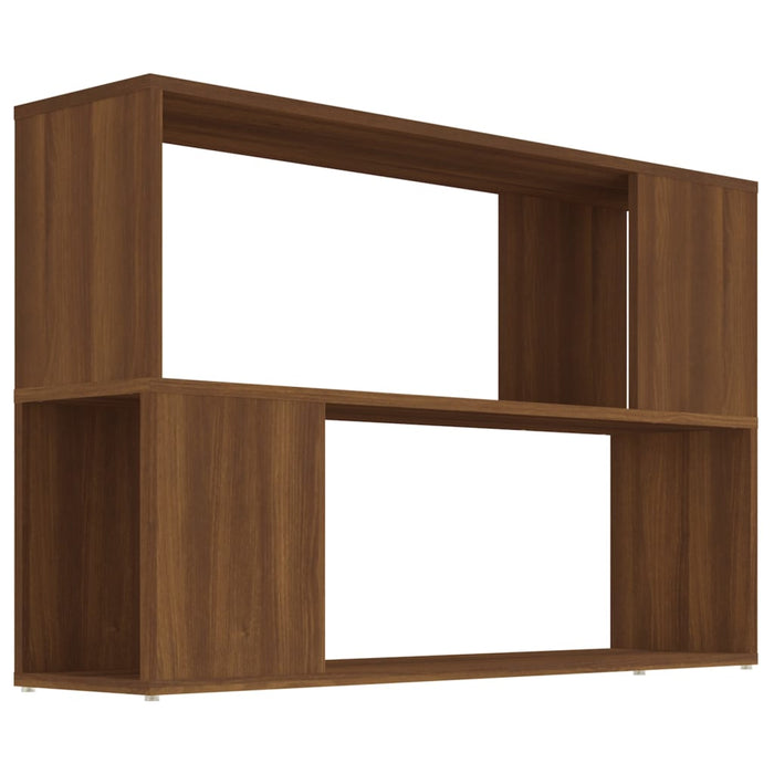 Libreria Rovere Marrone 100x24x63 cm in Legno Multistrato cod mxl 13080