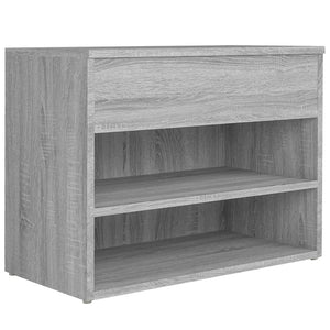 Scarpiera Grigio Sonoma 60x30x45 cm in Legno Multistrato cod mxl 40450