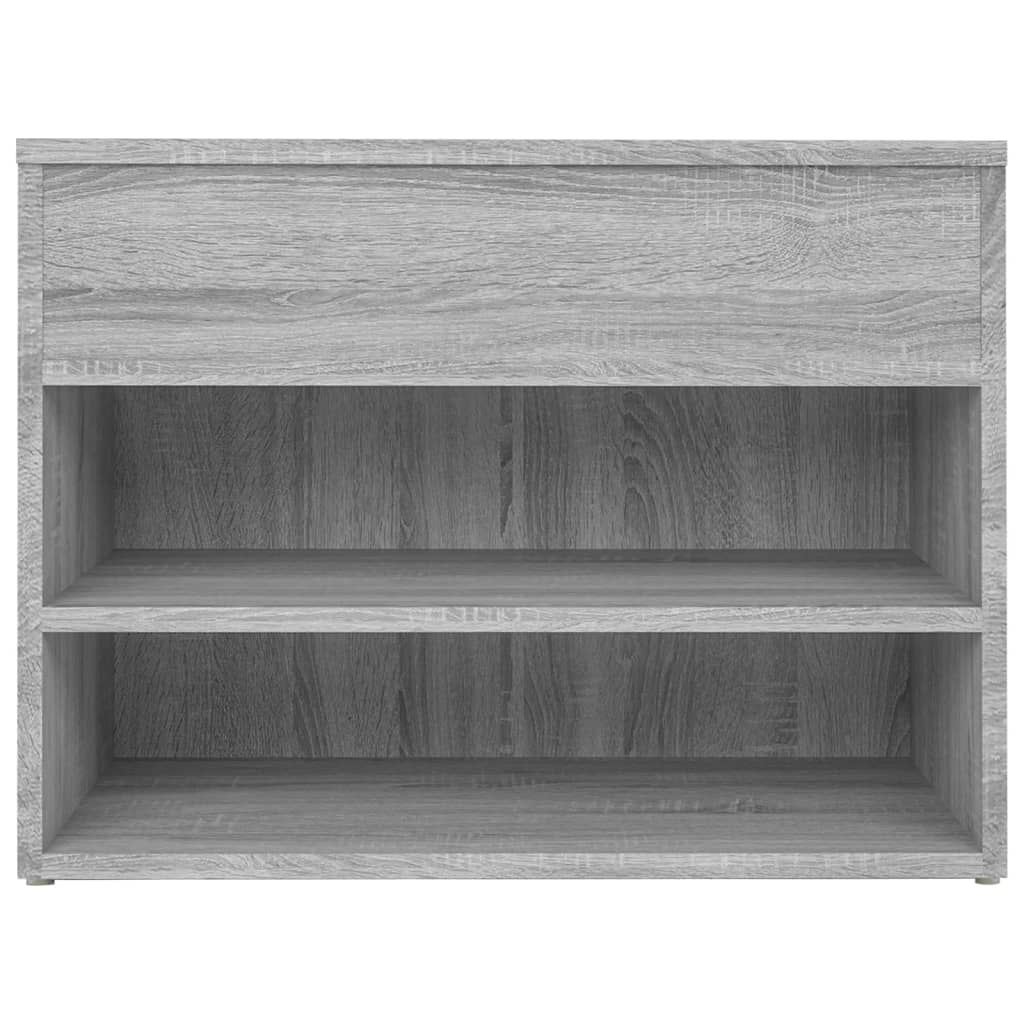 Scarpiera Grigio Sonoma 60x30x45 cm in Legno Multistrato cod mxl 40450