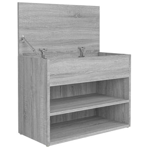 Scarpiera Grigio Sonoma 60x30x45 cm in Legno Multistrato cod mxl 40450