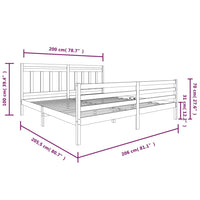 Giroletto Bianco in Legno Massello 200x200 cm cod mxl 58392